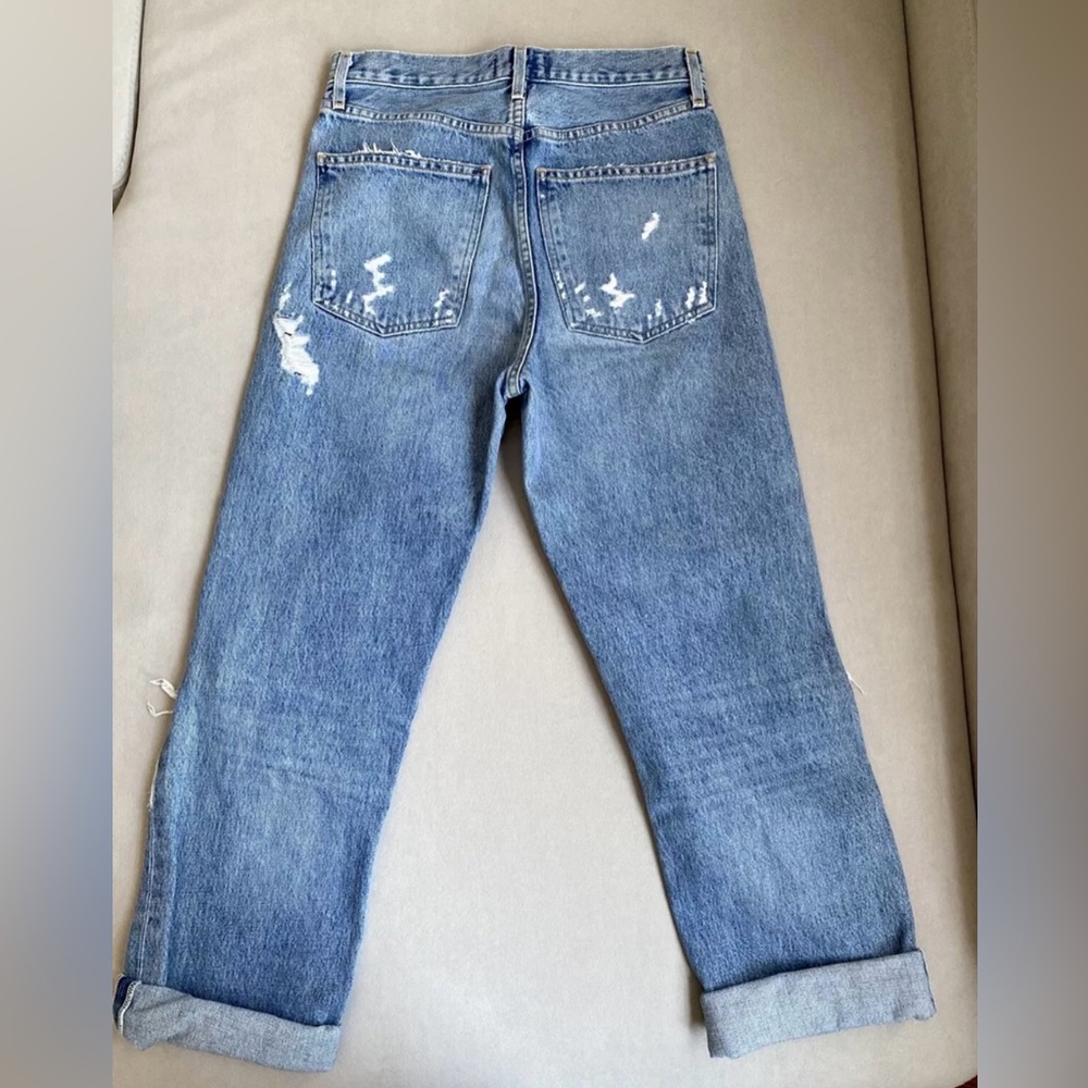 AGOLDE SIZE 25 90's Mid Rise Loose Fit in Fall Out. NEW WITHOUT TAGS